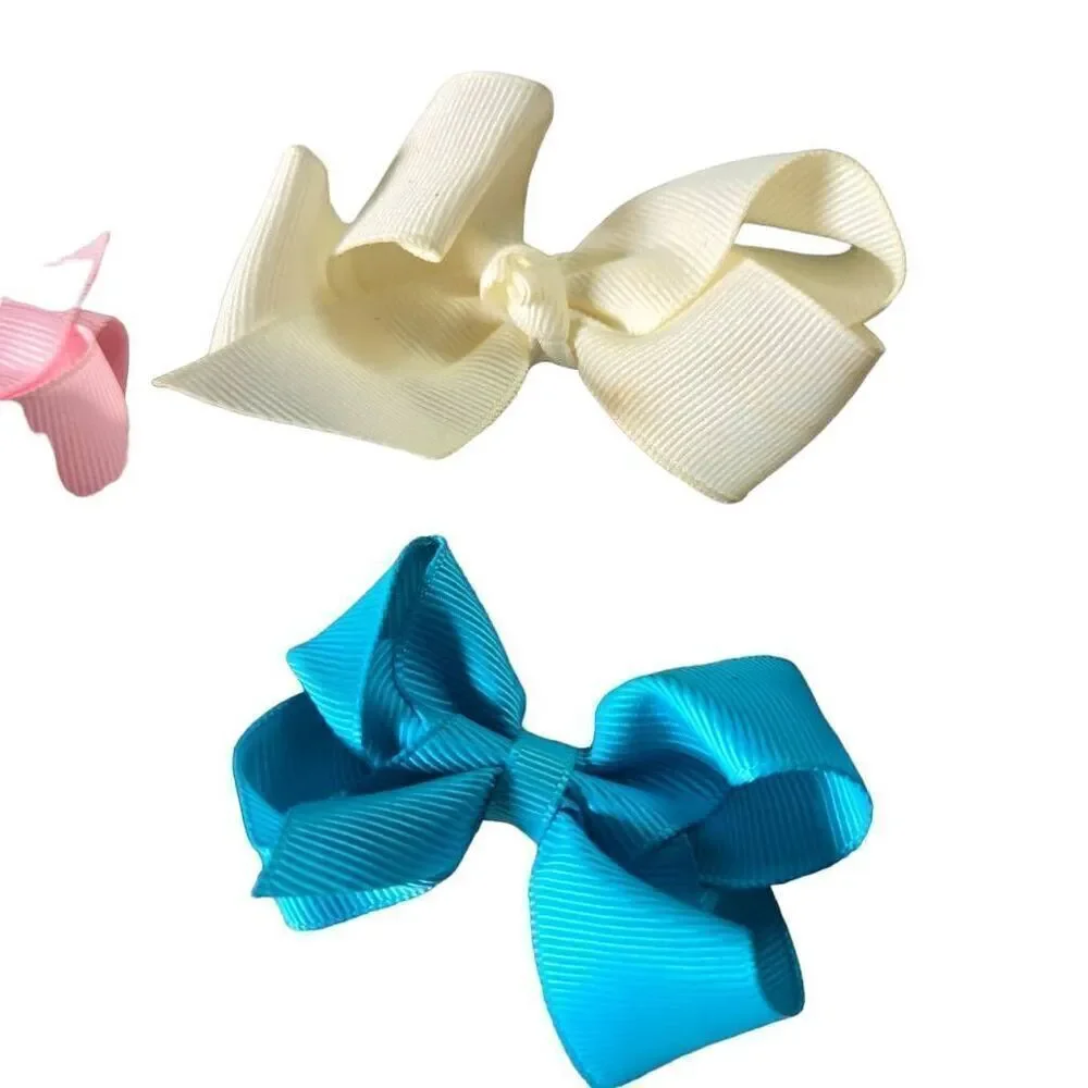 4 solid bows, 2.5